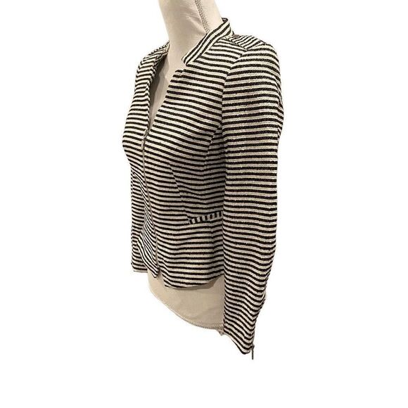 H&M striped tweed blazer jacket - Picture 3 of 7